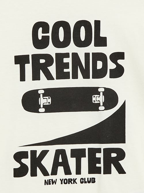 T-shirt à manches courtes imprimé - Kiabi