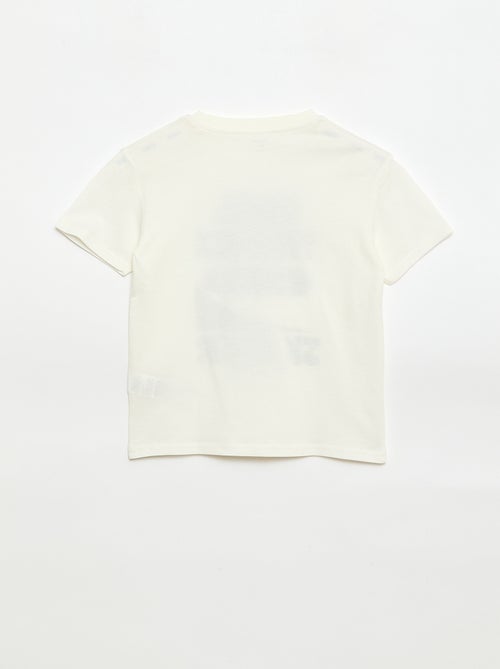 T-shirt à manches courtes imprimé - Kiabi