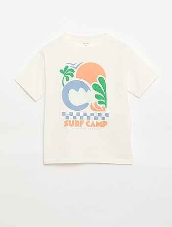T-shirt à manches courtes imprimé