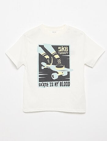 T-shirt à manches courtes imprimé