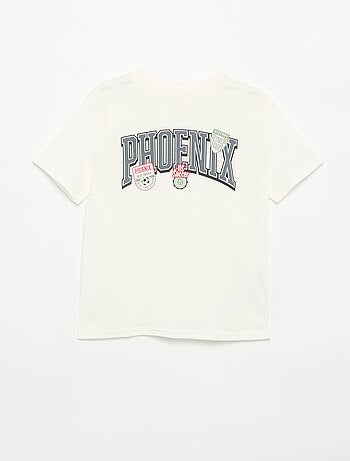 T-shirt à manches courtes imprimé