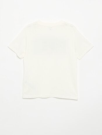 T-shirt à manches courtes imprimé