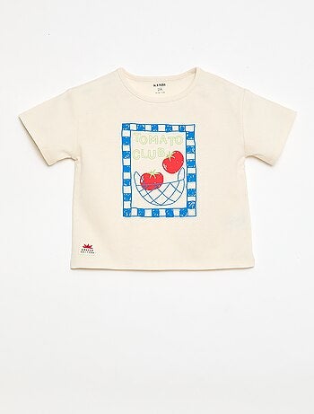 T-shirt à manches courtes imprimé