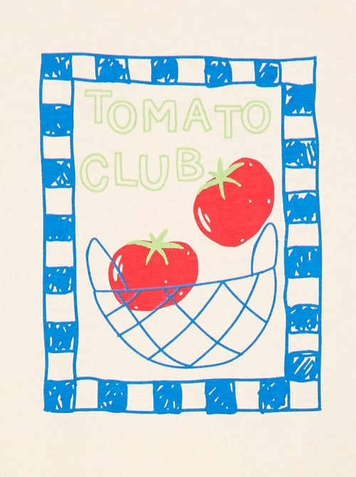 T-shirt à manches courtes imprimé - Kiabi