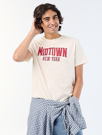T-shirt à manches courtes imprimé