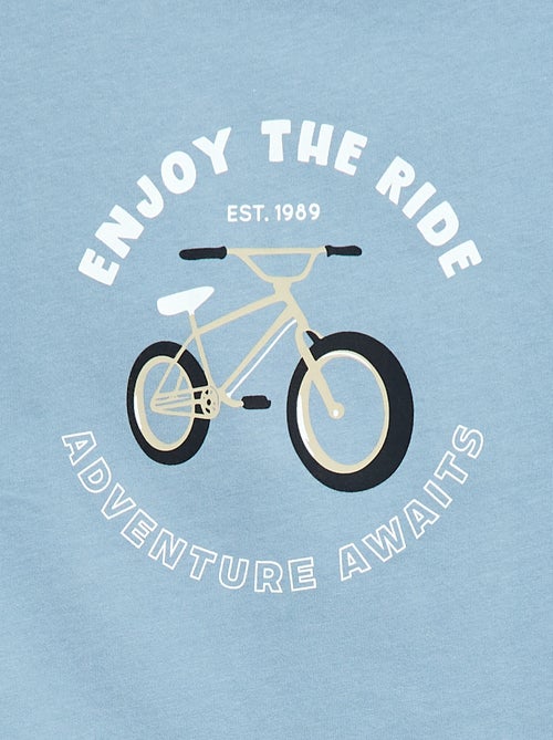 T-shirt à manches courtes imprimé - Kiabi