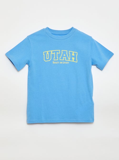 T-shirt à manches courtes imprimé - Kiabi