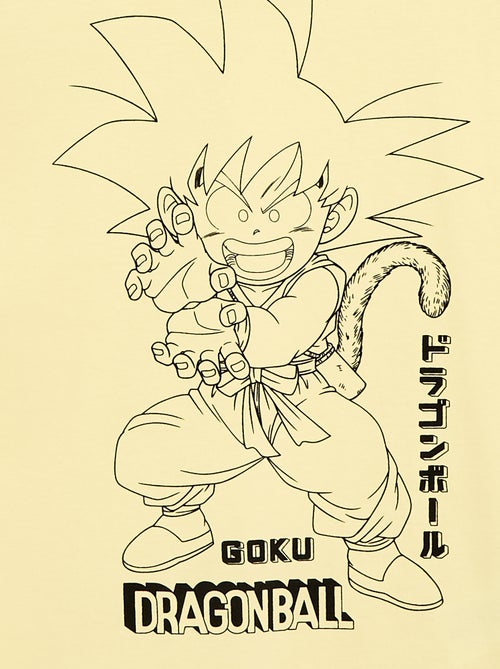 T-shirt à manches courtes imprimé 'Dragon ball Z' - Kiabi