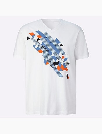 T-shirt à manches courtes imprimé graphique - moda vilona