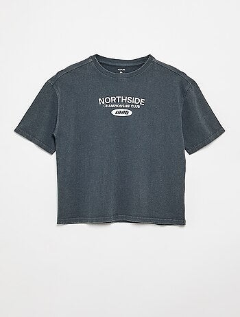 T-shirt à manches courtes imprimé