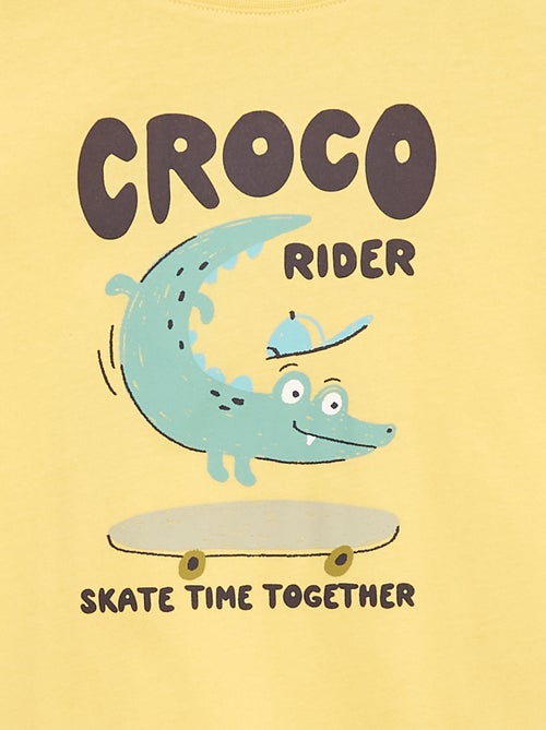 T-shirt à manches courtes imprimé - Kiabi