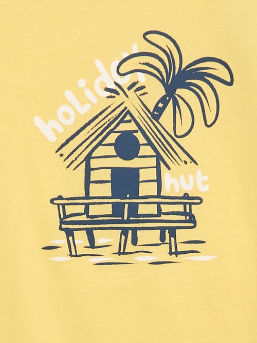 T-shirt à manches courtes imprimé - Kiabi