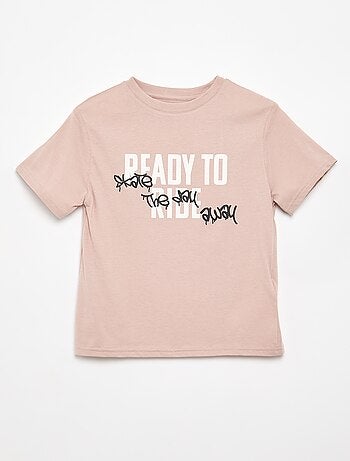 T-shirt à manches courtes imprimé
