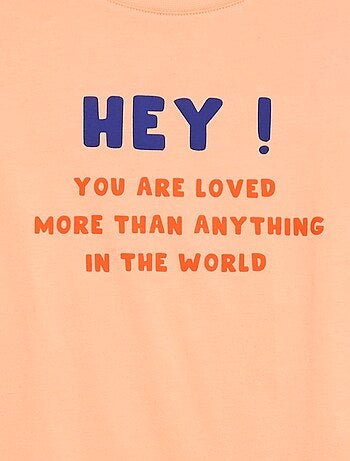 T-shirt à manches courtes imprimé