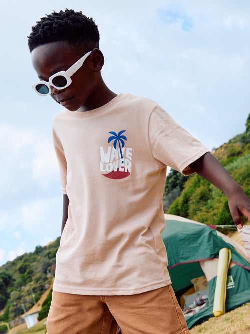 T-shirt à manches courtes imprimé recto/verso - Kiabi T-shirt à manches courtes imprimé recto/verso - Kiabi