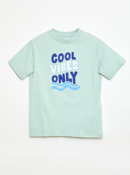 T-shirt à manches courtes imprimé - Kiabi