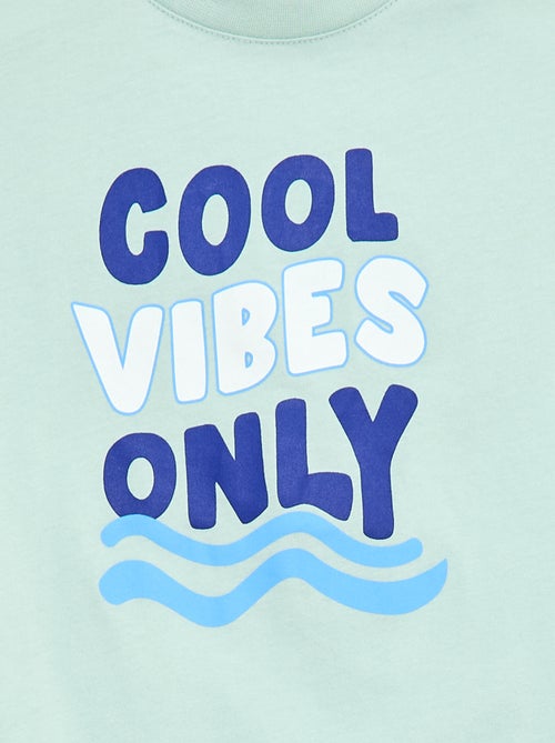 T-shirt à manches courtes imprimé - Kiabi