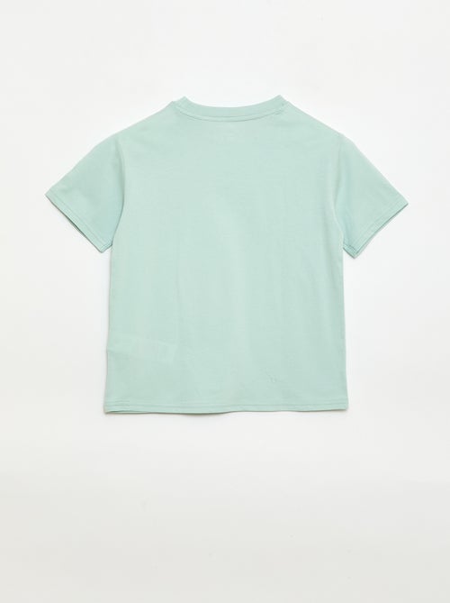 T-shirt à manches courtes imprimé - Kiabi