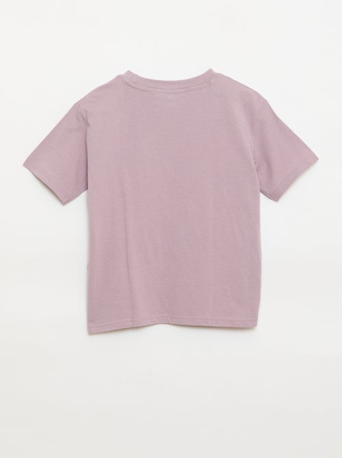 T-shirt à manches courtes imprimé - Kiabi