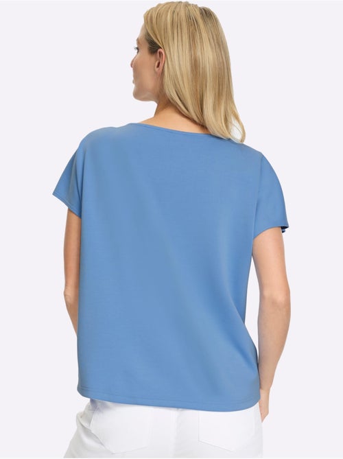 T-shirt à Manches Courtes Inscription Tendance - Taille Standard - Helline - Kiabi T-shirt à Manches Courtes Inscription Tendance - Taille Standard - Helline - Kiabi