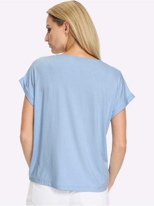 T-shirt à Manches Courtes Jolies Pierres Brillantes Fantaisie - Taille Standard - Helline - Kiabi T-shirt à Manches Courtes Jolies Pierres Brillantes Fantaisie - Taille Standard - Helline - Kiabi