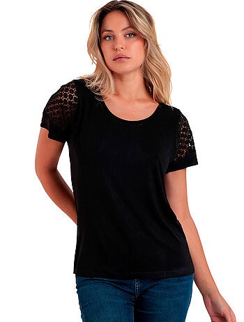 T-shirt à manches courtes LACE