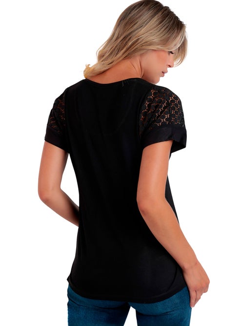 T-shirt à manches courtes LACE - Kiabi