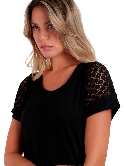T-shirt à manches courtes LACE - Kiabi