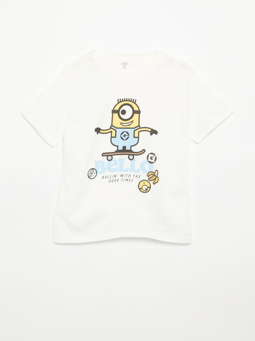 T-shirt à manches courtes 'Les Minions' - Kiabi