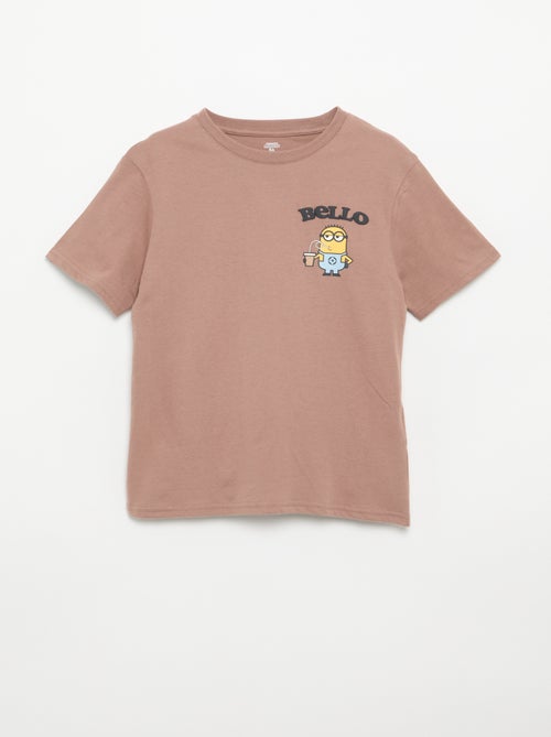 T-shirt à manches courtes 'Les Minions' - Kiabi