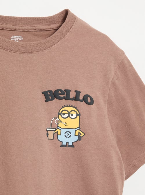 T-shirt à manches courtes 'Les Minions' - Kiabi