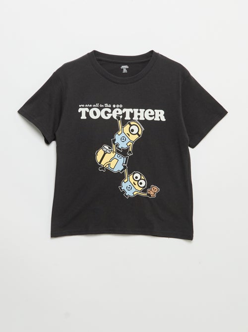 T-shirt à manches courtes 'Les Minions' - Kiabi