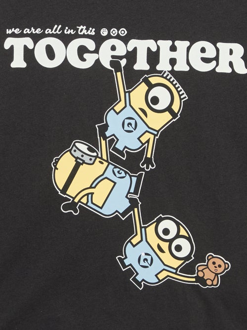 T-shirt à manches courtes 'Les Minions' - Kiabi