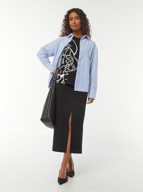 T-shirt à manches courtes 'Les Schtroumpf' - Kiabi