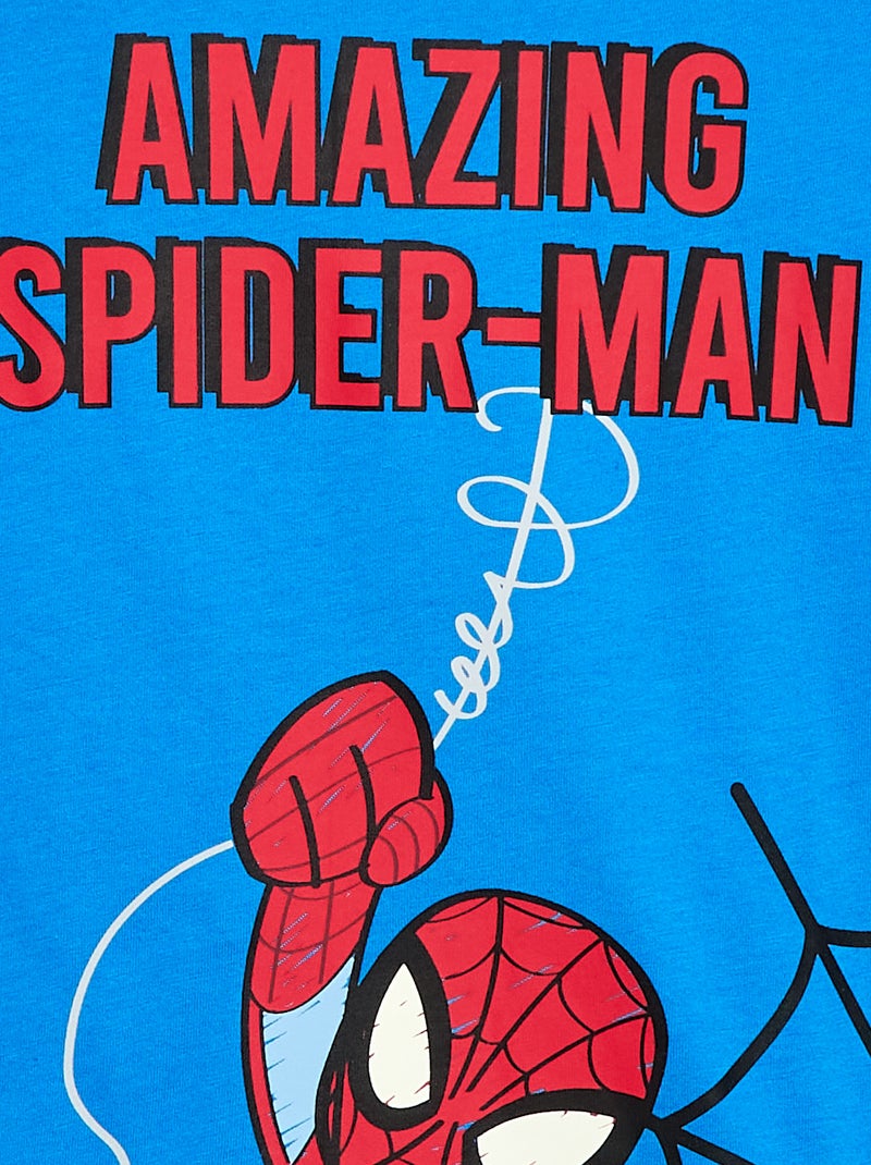 T-shirt à manches courtes 'Marvel' 'Avengers' Bleu - Kiabi