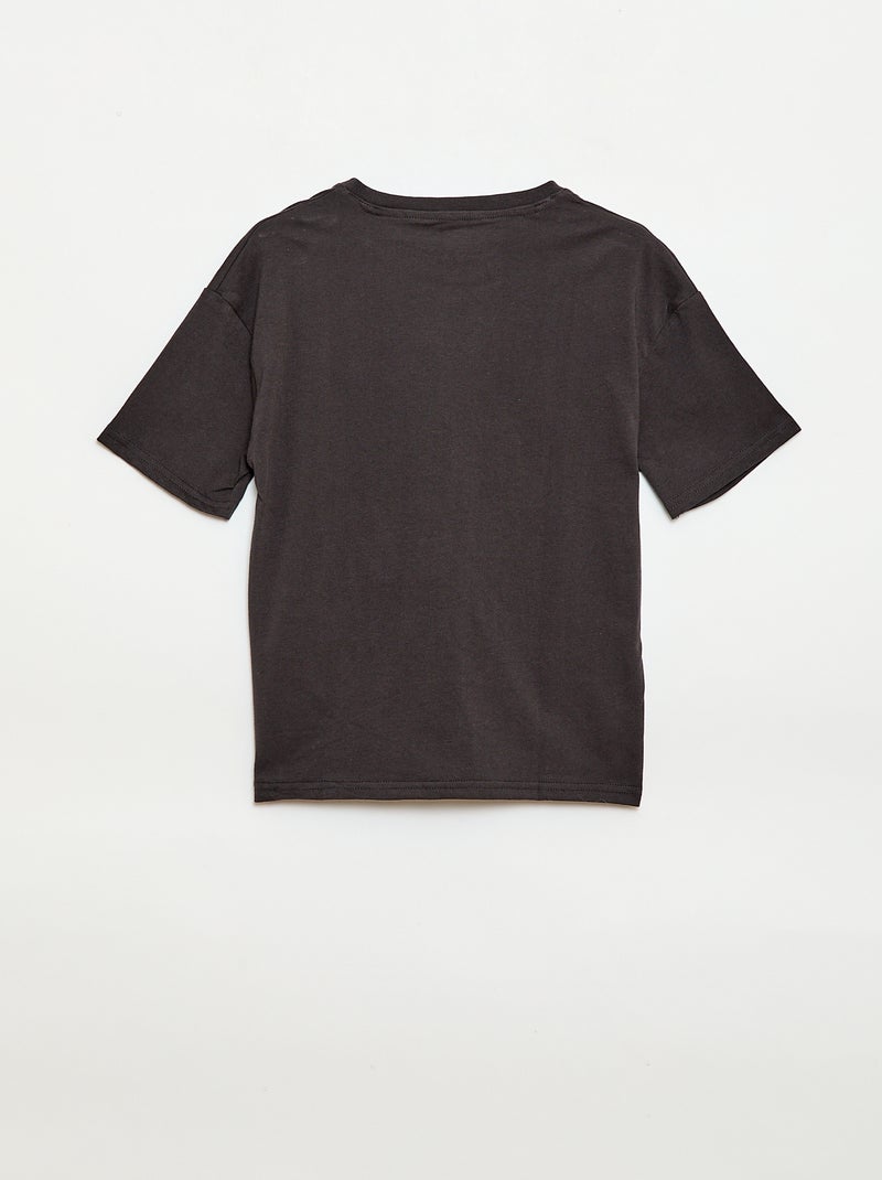 T-shirt à manches courtes 'Marvel' 'Avengers' Noir - Kiabi