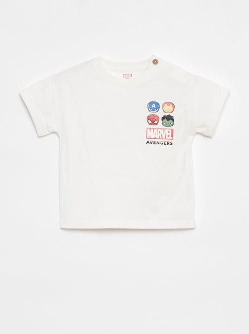 T-shirt à manches courtes 'Marvel' - Kiabi