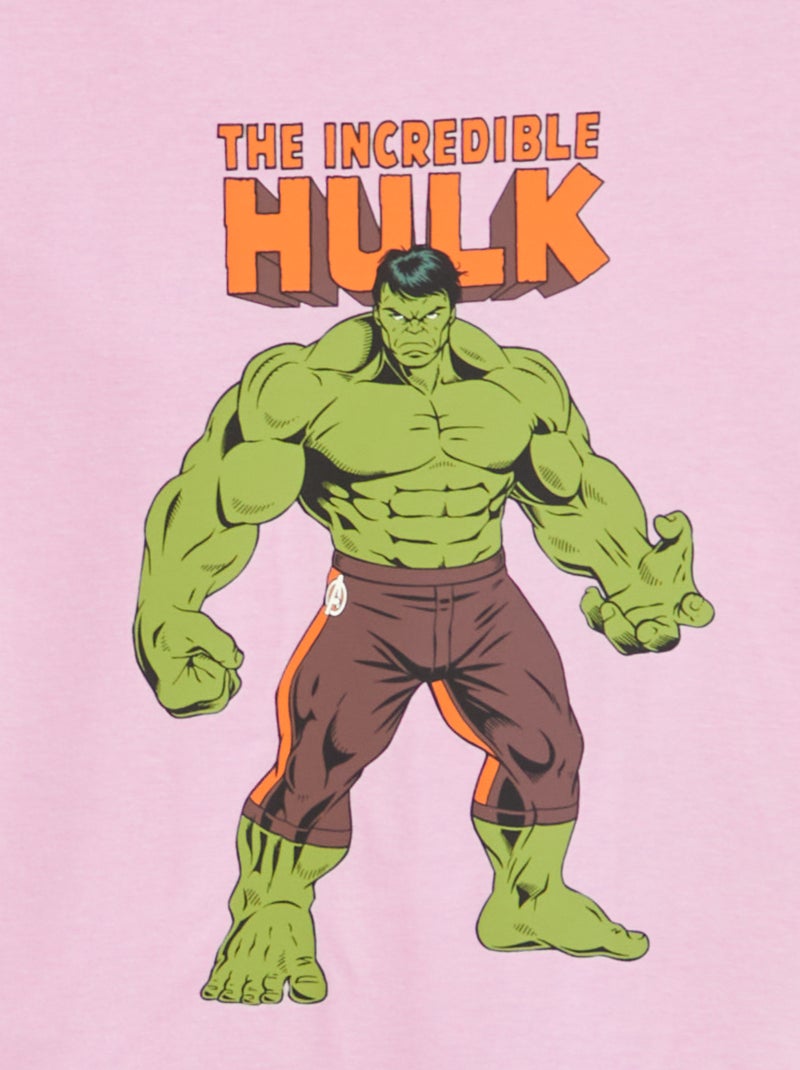 T-shirt à manches courtes 'Marvel' VIOLET - Kiabi