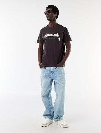 T-shirt à manches courtes 'Metallica'