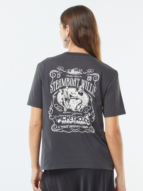 T-shirt à manches courtes 'Mickey' 'Disney' - Kiabi