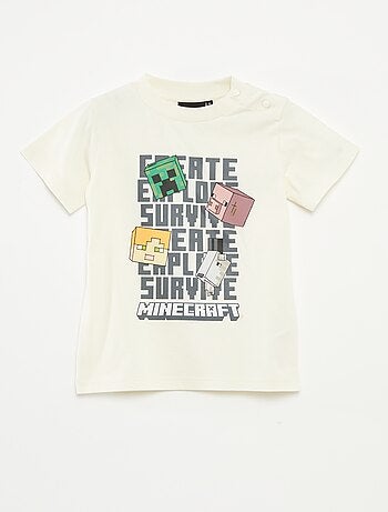 T-shirt à manches courtes 'Minecraft' - So Easy