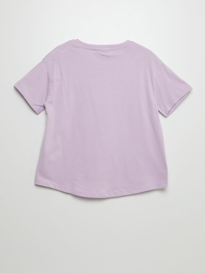 T-shirt The Brady Bunch - Unisexe, Violet - Manches Courtes, 100% Coton - Tailles S à 5XL