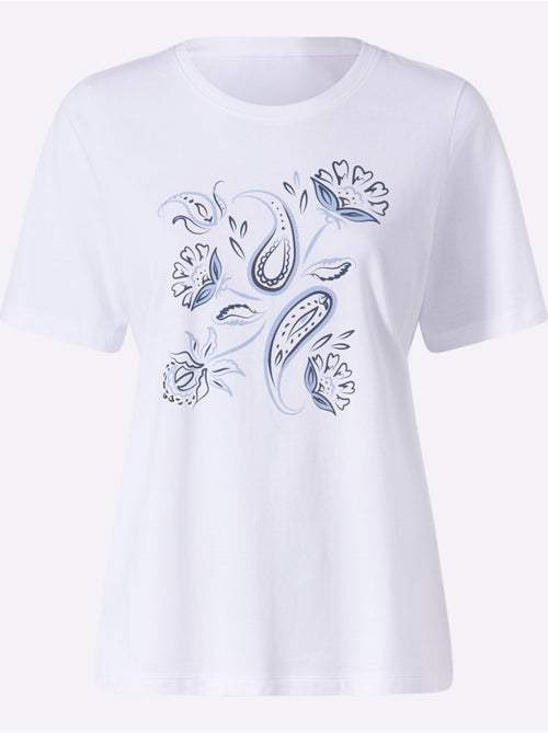 T-shirt à Manches Courtes Motif Imprimé - Taille Standard - Witt - Kiabi T-shirt à Manches Courtes Motif Imprimé - Taille Standard - Witt - Kiabi