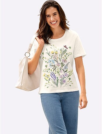 T-shirt à manches courtes motif imprimé - taille standard - witt