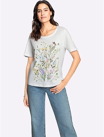 T-shirt à manches courtes motif imprimé - taille standard - witt