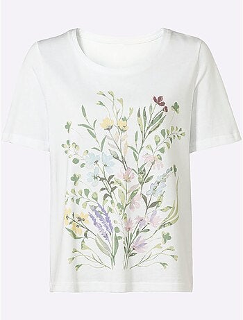 T-shirt à manches courtes motif imprimé - taille standard - witt
