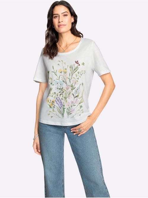 T-shirt à Manches Courtes Motif Imprimé - Taille Standard - Witt - Kiabi T-shirt à Manches Courtes Motif Imprimé - Taille Standard - Witt - Kiabi