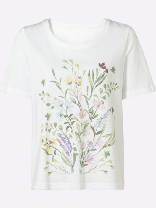 T-shirt à Manches Courtes Motif Imprimé - Taille Standard - Witt - Kiabi T-shirt à Manches Courtes Motif Imprimé - Taille Standard - Witt - Kiabi