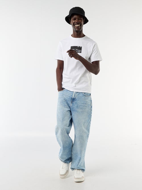 T-shirt à manches courtes 'Mustang' - Kiabi