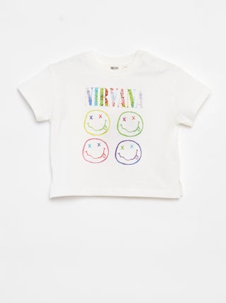 T-shirt à manches courtes 'Nirvana'